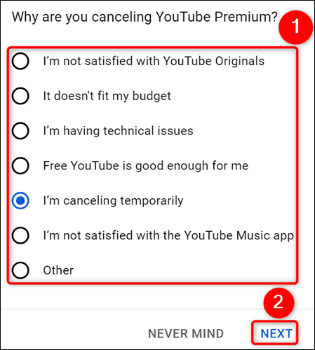 6-youtube-site-reason كيفية إلغاء اشتراكك في YouTube Premium