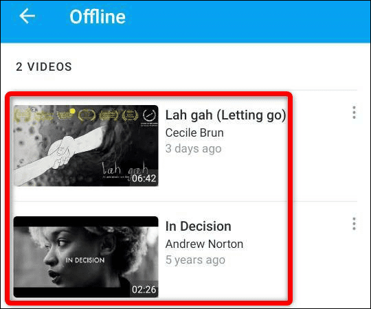 7-vimeo-app-offline-videos كيفية تنزيل مقاطع فيديو Vimeo