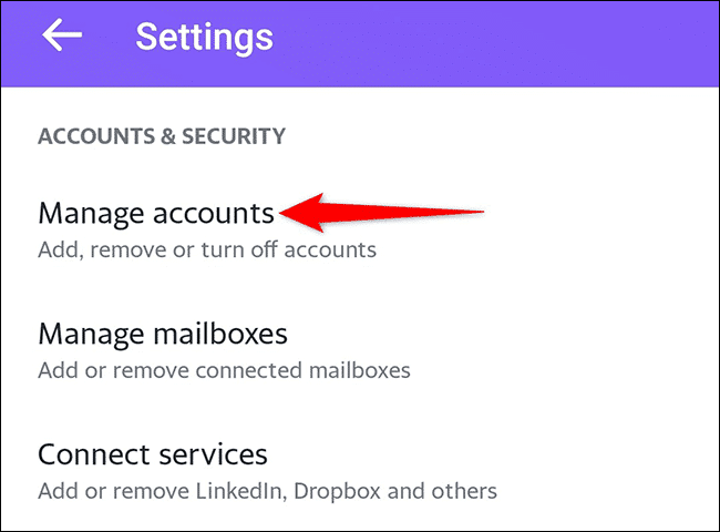 8-yahoo-app-manage-accounts كيفية تغيير كلمة مرور الحساب على موقع Yahoo!