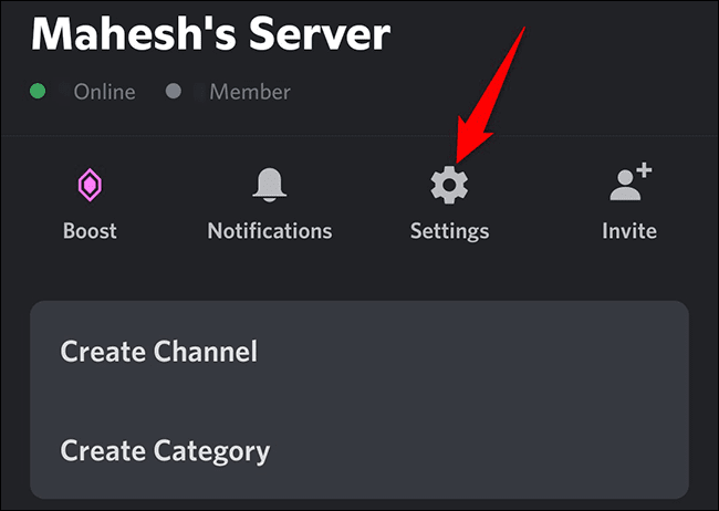 9-discord-mobile-server-settings كيفية حذف خادم Discord