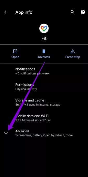 Advanced-Menu_7c4a12eb7455b3a1ce1ef1cadcf29289 أفضل 8 طرق لإصلاح عدم تحديث الويدجت على Android