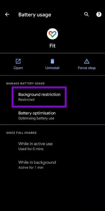 Background-Restriction_7c4a12eb7455b3a1ce1ef1cadcf29289 أفضل 8 طرق لإصلاح عدم تحديث الويدجت على Android