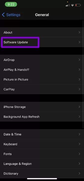 Check-for-Software-Updates_7c4a12eb7455b3a1ce1ef1cadcf29289 أفضل 7 إصلاحات لعدم اهتزاز أجهزة iPhone