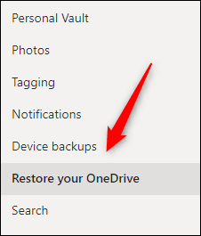Click-Restore-Your-OneDrive. كيفية استعادة الملفات والمجلدات المحذوفة في Microsoft OneDrive