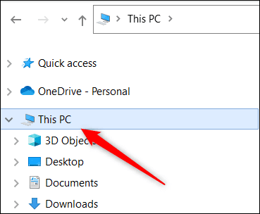 Click-This-PC. كيفية تعيين محرك أقراص الشبكة على Windows 10