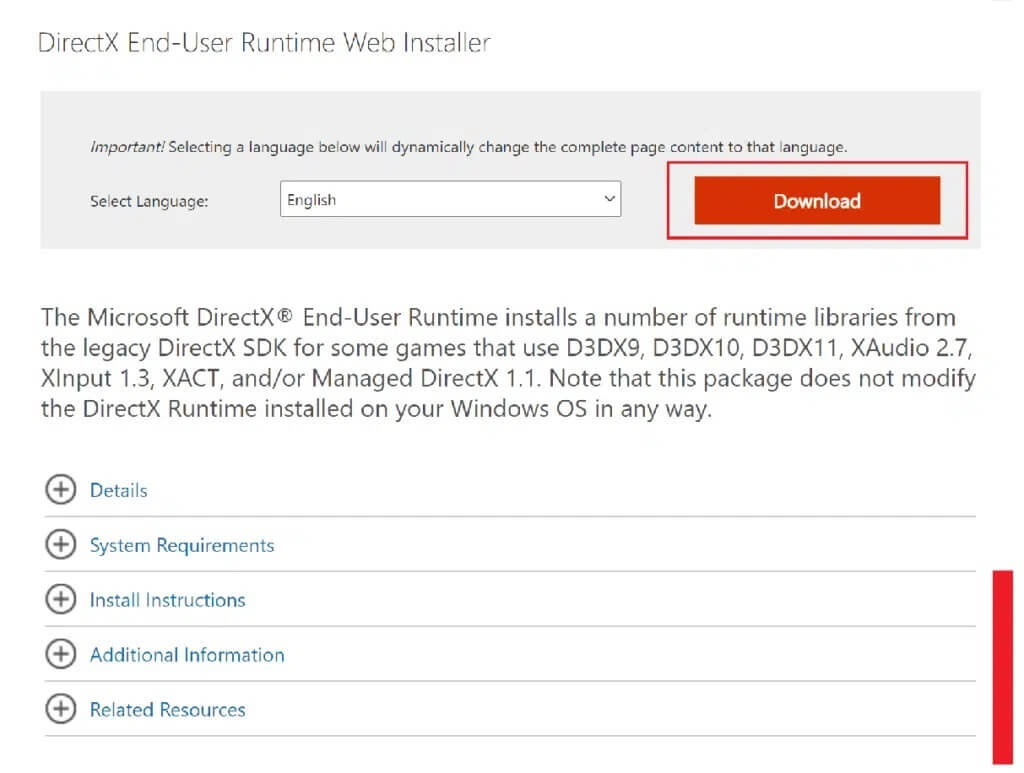 Click-on-Download-1024x773-1 كيفية إصلاح خطأ Dev 6068
