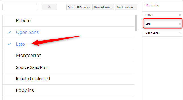 كيفية البحث عن الخطوط وإضافتها وإزالتها في Google Slides - %categories