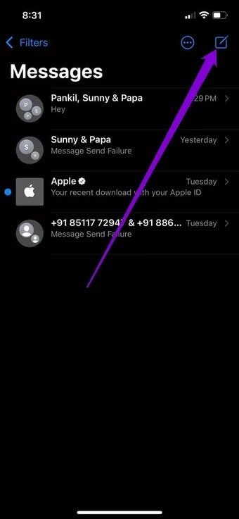 Compose-Text-Message-on-iPhone_7c4a12eb7455b3a1ce1ef1cadcf29289 كيفية إرسال رسائل نصية جماعية باستخدام Android و iPhone