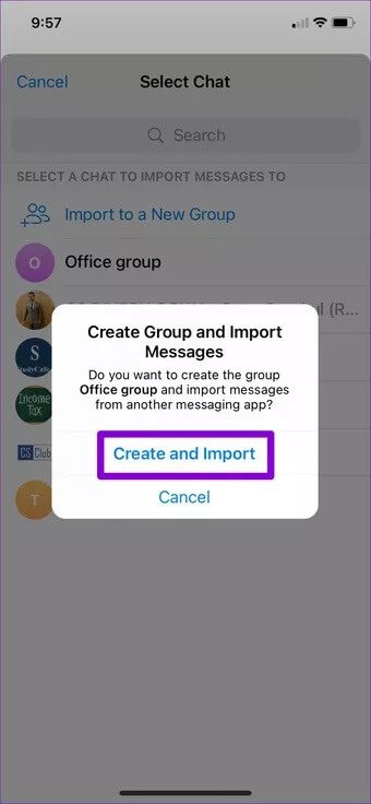 Create-and-Import-Chats-to-Group_7c4a12eb7455b3a1ce1ef1cadcf29289 كيفية نقل دردشات WhatsApp إلى Telegram على Android و iOS