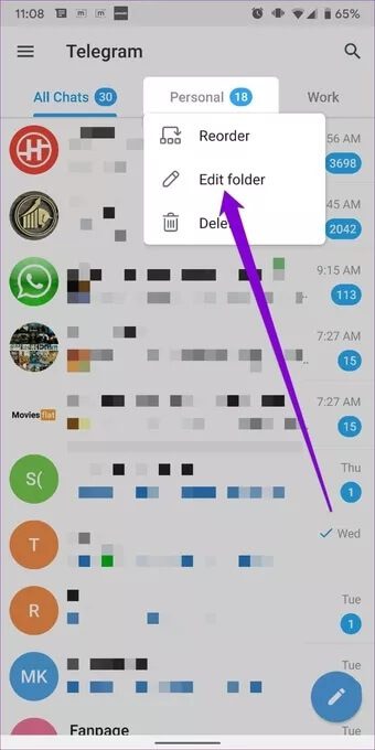 Edit-Chat-Folder-in-Telegram_7c4a12eb7455b3a1ce1ef1cadcf29289 كيفية إنشاء وإدارة مجلدات الدردشة في Telegram