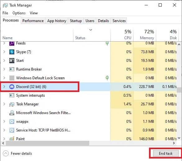 End-Task-of-Discord كيفية إصلاح خطأ Dev 6068