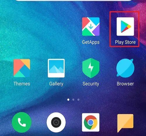 Go-to-the-Play-store-app-by-clicking-on-its-icon كيفية الوصول إلى المواقع المحظورة على Android