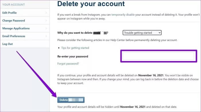How-to-Delete-Instagram-Account_935adec67b324b146ff212ec4c69054f كيفية عرض وتنزيل وحذف بيانات Instagram الخاصة بك