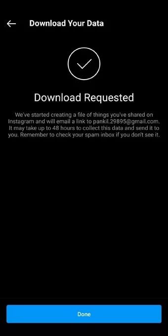 Instagram-Data-Download-Request_7c4a12eb7455b3a1ce1ef1cadcf29289 كيفية عرض وتنزيل وحذف بيانات Instagram الخاصة بك