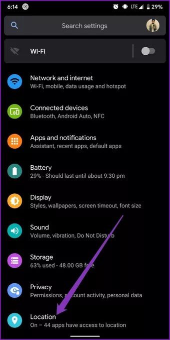 Location-Settings_7c4a12eb7455b3a1ce1ef1cadcf29289 أفضل 7 طرق لإصلاح إضهار خرائط Google موقعًا خاطئًا على Android و iOS
