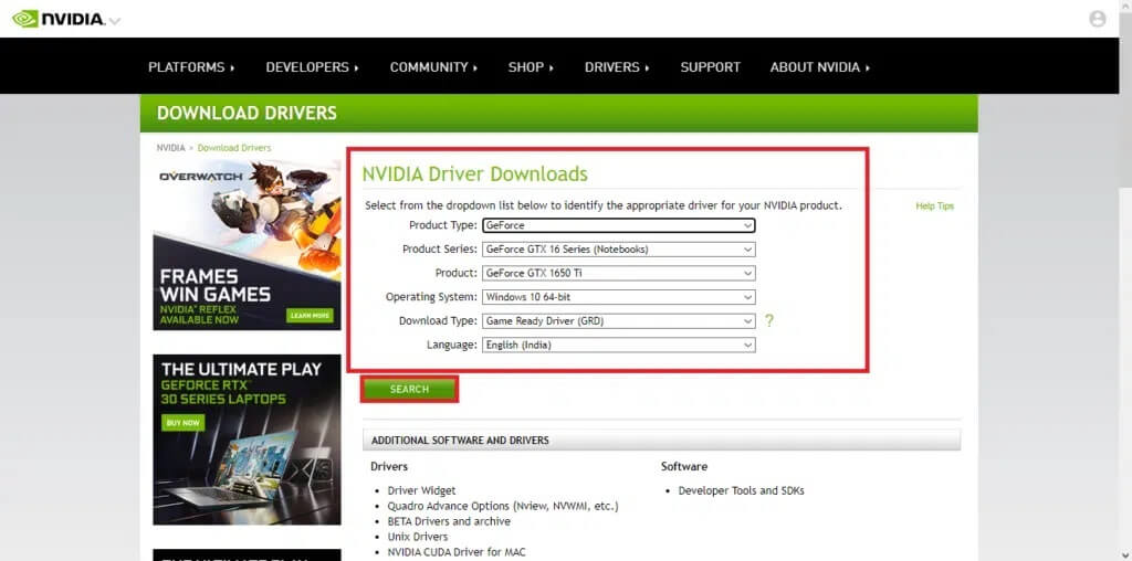 NVIDIA-driver-downloads-1024x508-1 كيفية إصلاح خطأ Dev 6068