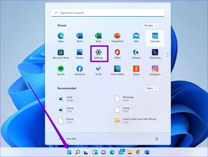 Open-Settings-App_935adec67b324b146ff212ec4c69054f كيفية إدارة الإشعارات على Windows 11