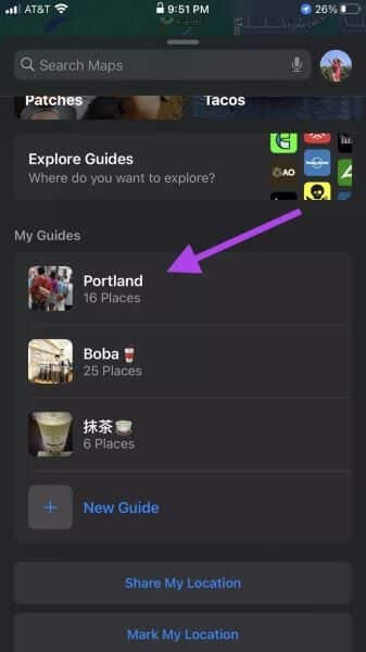 Our-New-Apple-Maps-Guide_935adec67b324b146ff212ec4c69054f كيفية إنشاء ومشاركة دليل خرائط Apple