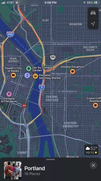 Portland-Apple-Maps-Guide-Symbols_935adec67b324b146ff212ec4c69054f كيفية إنشاء ومشاركة دليل خرائط Apple