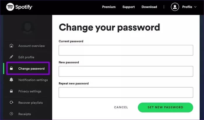 Reset-Spotify-Password_935adec67b324b146ff212ec4c69054f أفضل 7 طرق لإصلاح تسجيل الخروج المستمر على Spotify