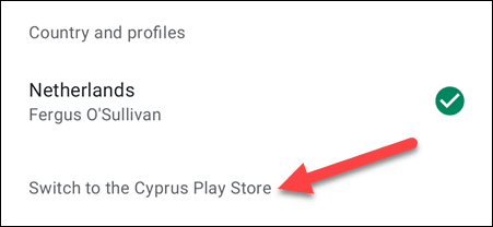 كيفية تغيير البلد أو المنطقة في متجر Google Play - %categories