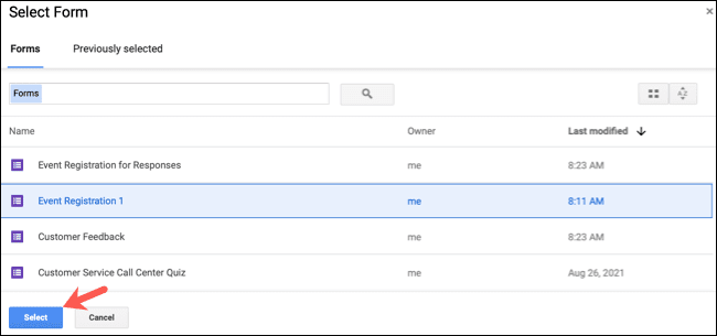 SelectForm-GoogleFormsImport كيفية استيراد الأسئلة إلى نماذج Google
