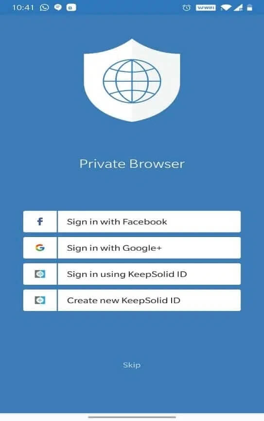 Sign-in-after-creating-an-account كيفية الوصول إلى المواقع المحظورة على Android