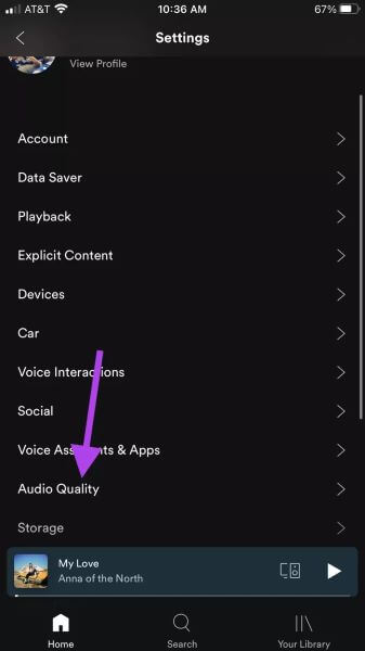 Spotify-Audio-Settings-in-Settings-Menu_935adec67b324b146ff212ec4c69054f كيفية الحفاظ على بيانات الجوال أثناء استخدام Spotify