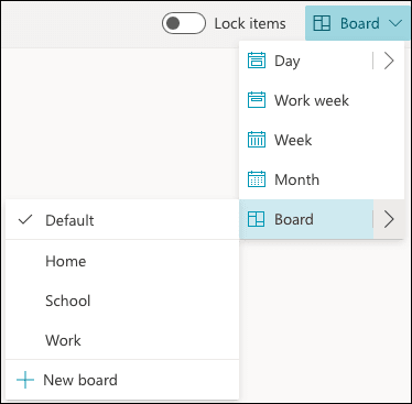 SwitchBoard-OutlookBoardView كيفية استخدام طريقة عرض اللوحة في تقويم Microsoft Outlook