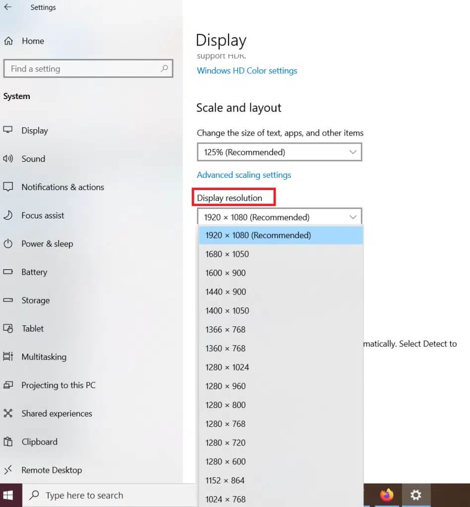 System-Settings-Display-Resolution-948x1024-1 كيفية إعداد 3 شاشات على جهاز كمبيوتر محمول