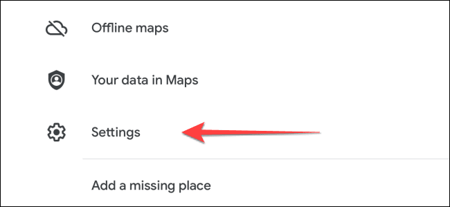 Tap-on-Settings-in-Google-maps-on-iphone-ipad كيفية تشغيل الوضع الداكن في خرائط Google على iPhone و iPad