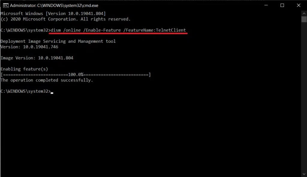 To-Enable-Telnet-Command-Line-type-the-command-in-the-command-promt-1024x592-1 كيفية تمكين Telnet في Windows 7/10
