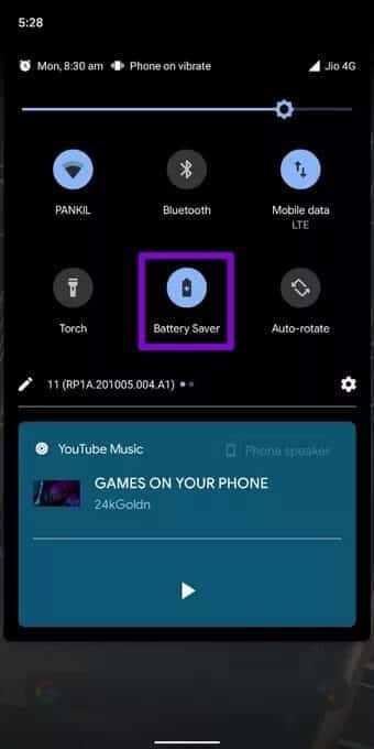 Turn-Off-Battery-Saver_2021-10-07-171843_7c4a12eb7455b3a1ce1ef1cadcf29289 أفضل 8 طرق لإصلاح عدم تحديث الويدجت على Android