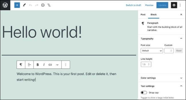 Wordpress-Front-Facing-Editor ما هو محرر WYSIWYG؟