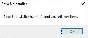 a-prompt-appears-that-revo-uninstaller-hasnt-foun-4 كيفية إصلاح توقف تحديث Avast على Windows 10