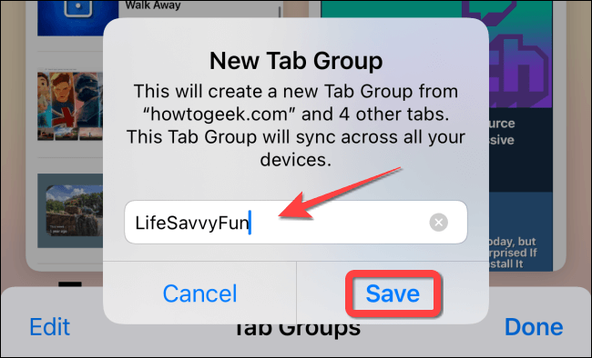 كيفية استخدام مجموعات علامات التبويب في Safari على iPhone و iPad - %categories