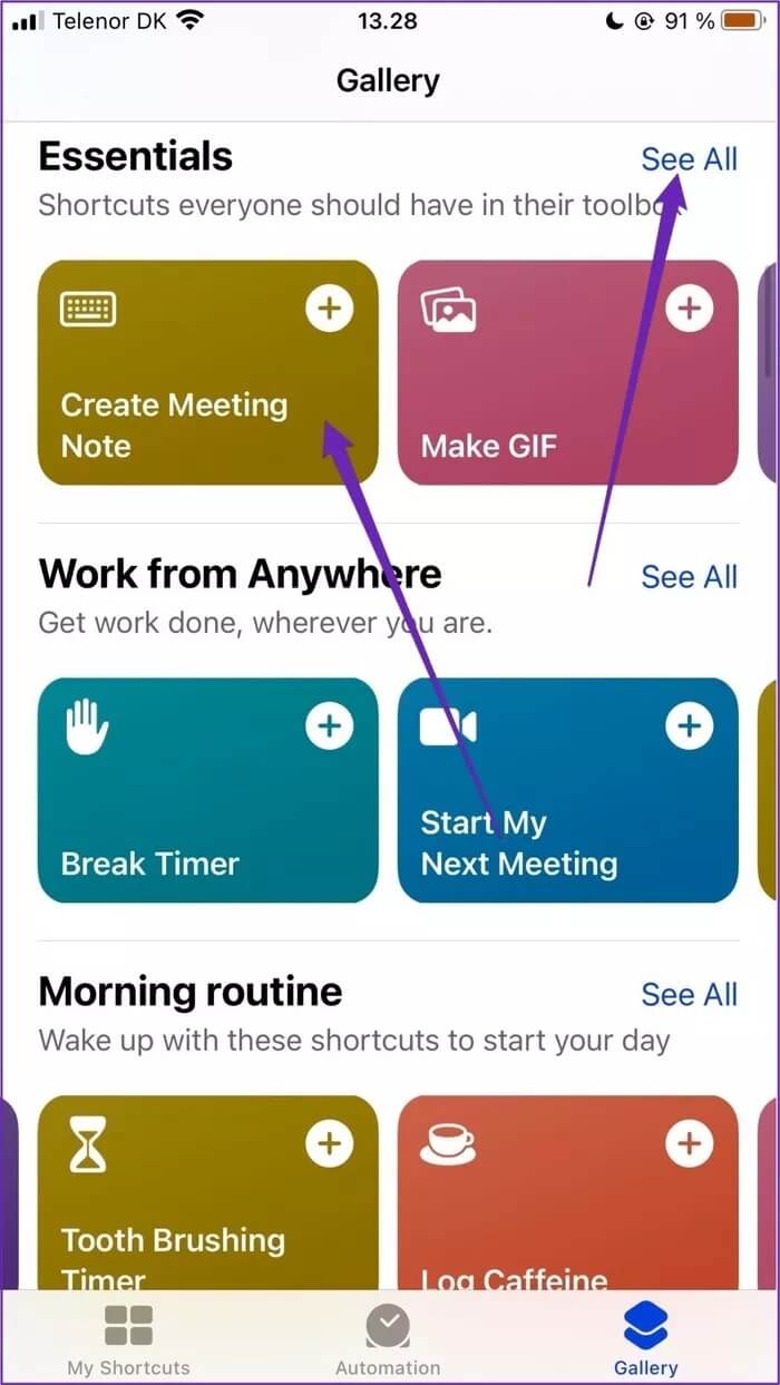 apple-made-shortcuts-iphone_935adec67b324b146ff212ec4c69054f كيفية إنشاء اختصارات مخصصة على جهاز iPhone الخاص بك