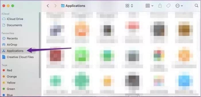 applications-folder-on-finder_935adec67b324b146ff212ec4c69054f أفضل 4 طرق لإصلاح التطبيقات التي لا تستجيب على جهاز Mac