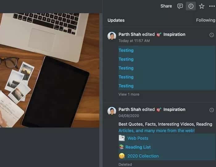 check-notion-page-historu_935adec67b324b146ff212ec4c69054f أفضل 10 نصائح للمبتدئين لإنشاء Notion Pages مثل المحترفين