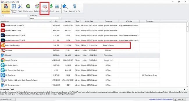 click-on-the-antivirus-program-and-select-uninstal إصلاح عدم القدرة على تشغيل Star Wars Battlefront 2
