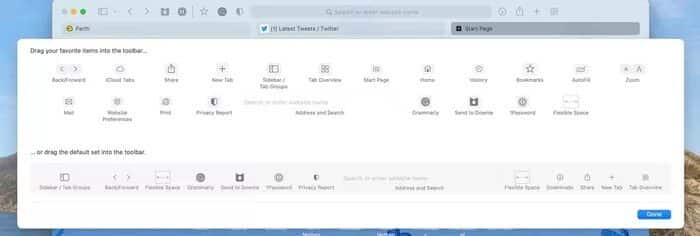 customize-toolbar_935adec67b324b146ff212ec4c69054f أفضل 6 طرق لتخصيص Safari على Mac