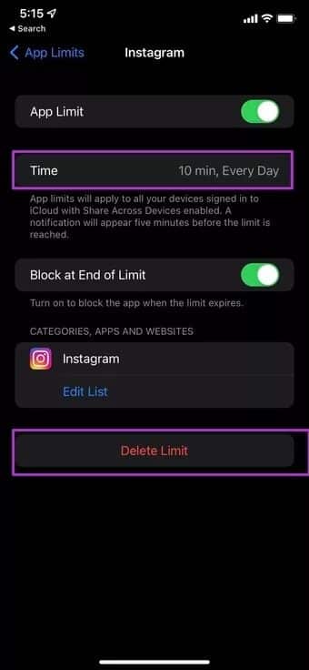 delete-or-increase-screen-time_7c4a12eb7455b3a1ce1ef1cadcf29289 أفضل 7 طرق لإصلاح عدم فتح التطبيقات على iPhone
