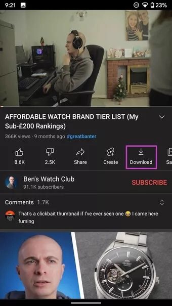 download-video_7c4a12eb7455b3a1ce1ef1cadcf29289 أفضل 9 طرق لإصلاح عدم تشغيل مقاطع فيديو YouTube على iOS و Android