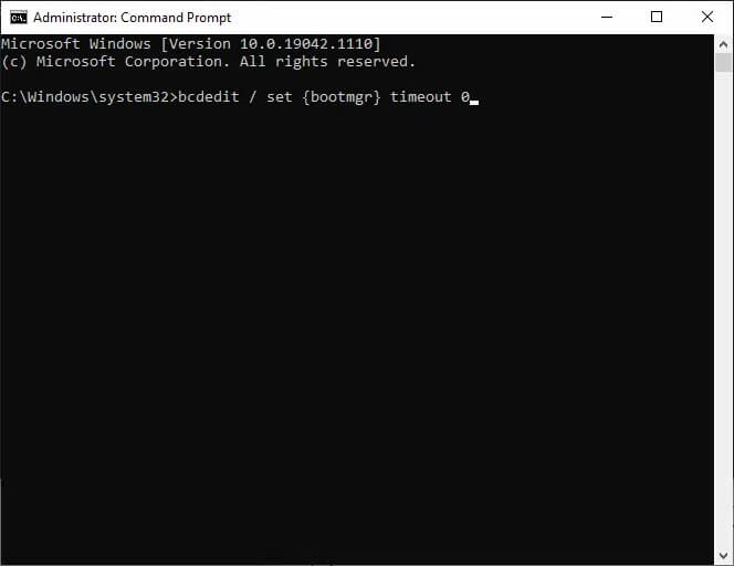 enter-the-following-command-and-hit-enter-bcdedit ما هو مدير التمهيد في Windows 10؟