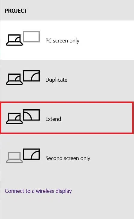 extend كيفية إعداد 3 شاشات على جهاز كمبيوتر محمول