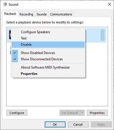 finally-click-on-disable-device-and-click-on-ok-t ما هو جهاز جهاز الصوت الافتراضي NVIDIA القابل للتوسع؟