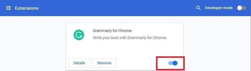 finally-turn-off-the-extension-you-wanted-to-disa-1 كيفية إصلاح Chrome يستمر في التوقف
