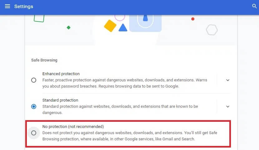 إصلاح مشكلة حظر التحميل على Chrome - %categories
