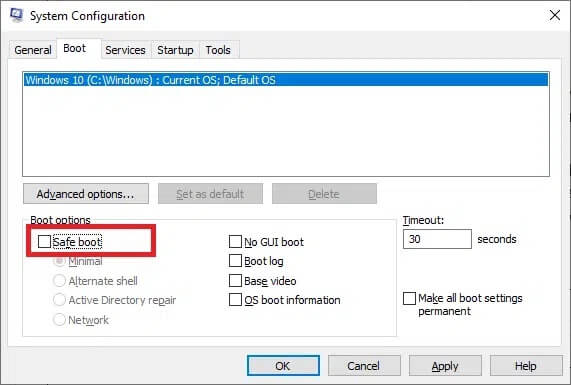 here-check-the-safe-boot-box-under-boot-options-a-2 إصلاح خطأ لم يتم ترحيل الجهاز على نظام التشغيل Windows 10