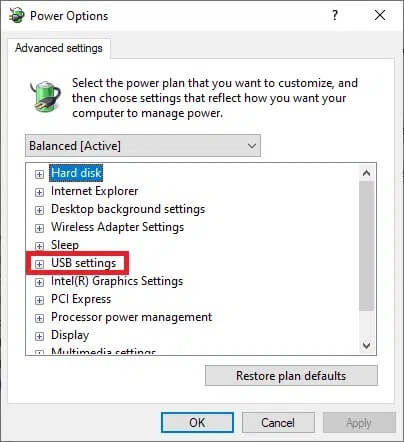 here-in-the-advanced-settings-menu-expand-the-us إصلاح خطأ انقطاع الاتصال وإعادة الاتصال بجهاز USB بشكل مستمر